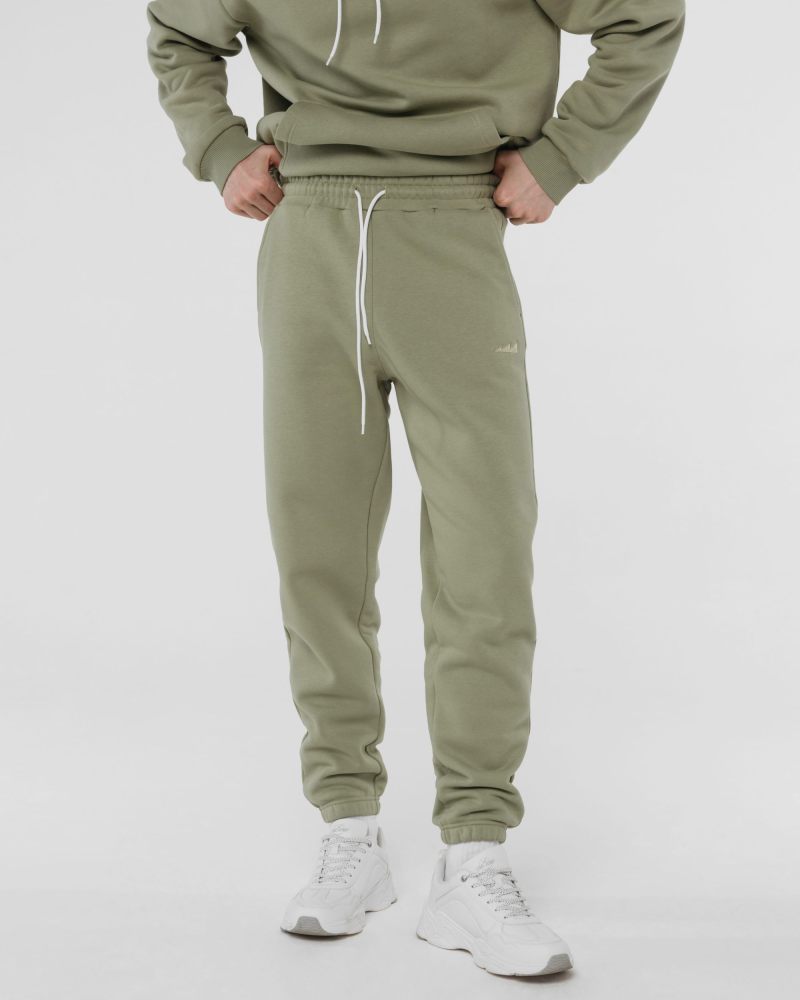 Утеплённые спортивные брюки Nikasport, CL54-M11-OLV, цвет оливковый