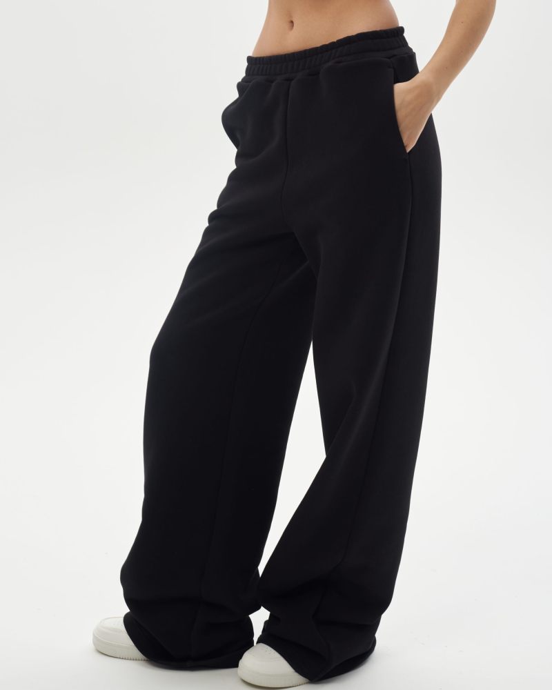Широкие прямые брюки Infinity Nikasport, INF52-W92-BLK, цвет черный