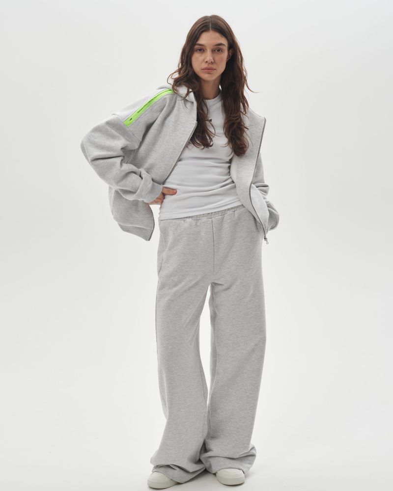 Широкие прямые брюки Infinity Nikasport, INF52-W92-GRY, цвет серый